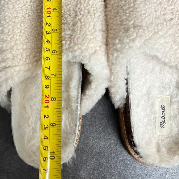 Madewell Size 9 Women's The Layne Clog Mule in Shearling - Picture 5 of 7